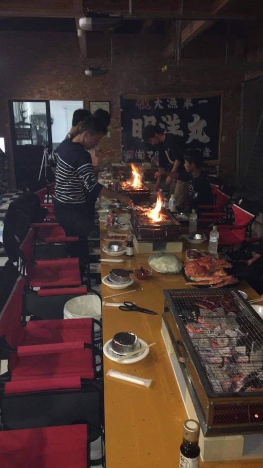 カニBBQパーティー