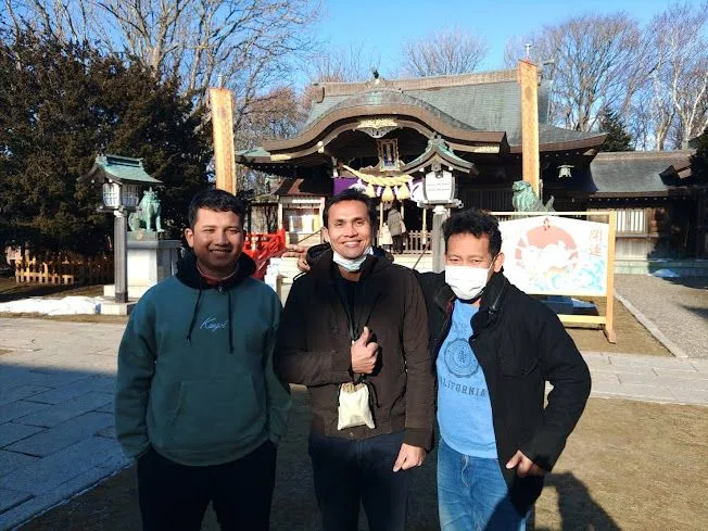 神社参拝