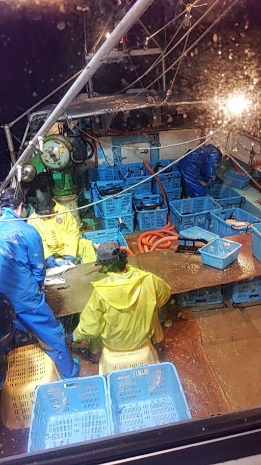 夜間・雨の中の作業